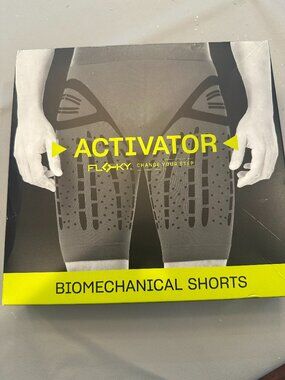 FLOKY ACTIVATOR SHORTS BLACK LARGE EXTRALARGE